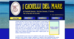 Desktop Screenshot of igioiellidelmare.org